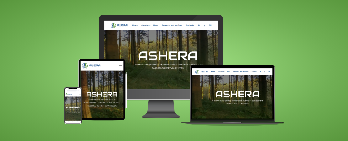 Ashera Moscow - Website