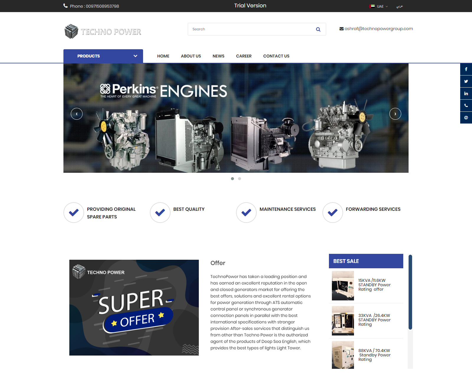 Techno Power Group- E-commerce Developing