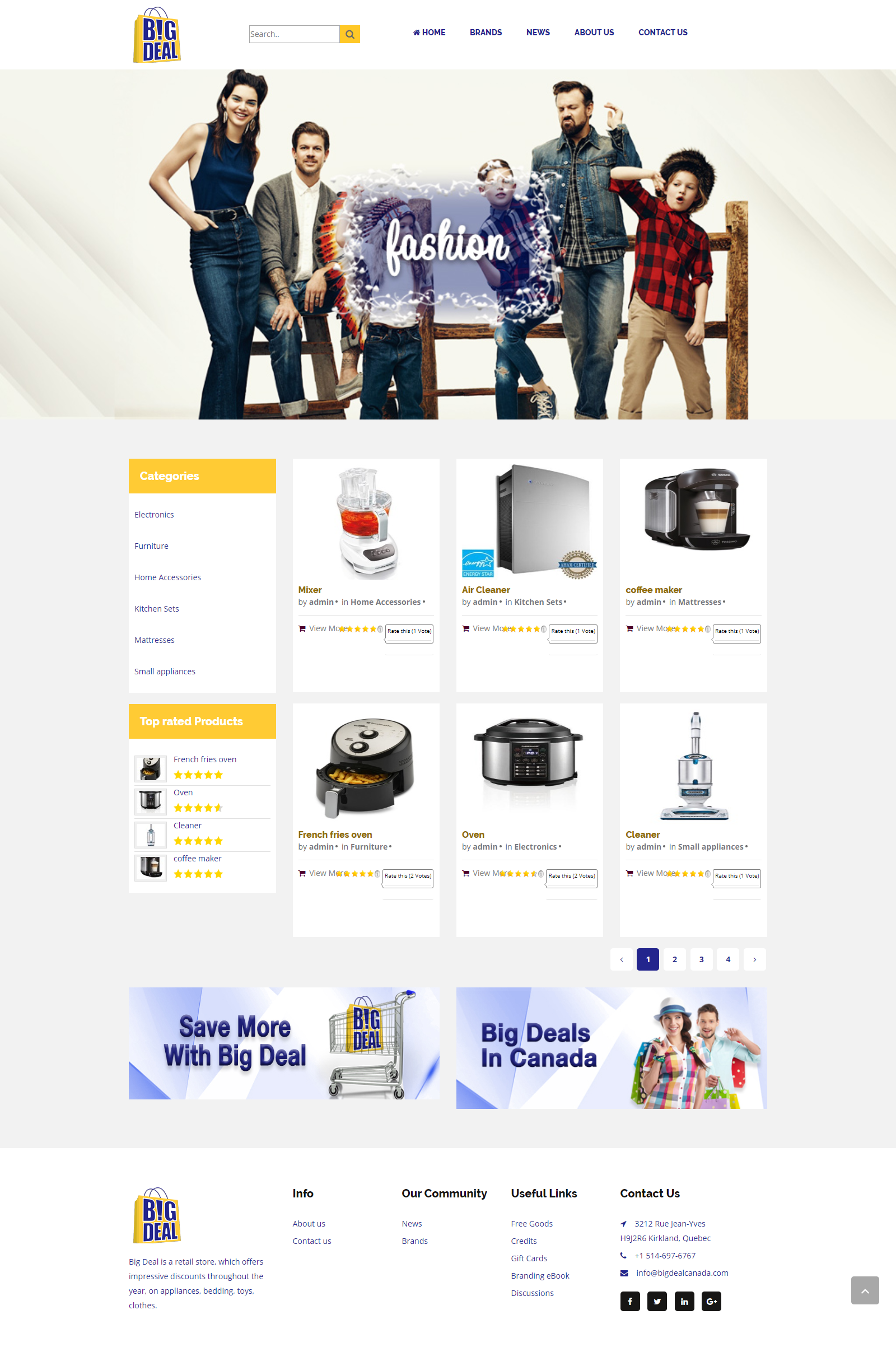 Big Deal Canada - Website Developing