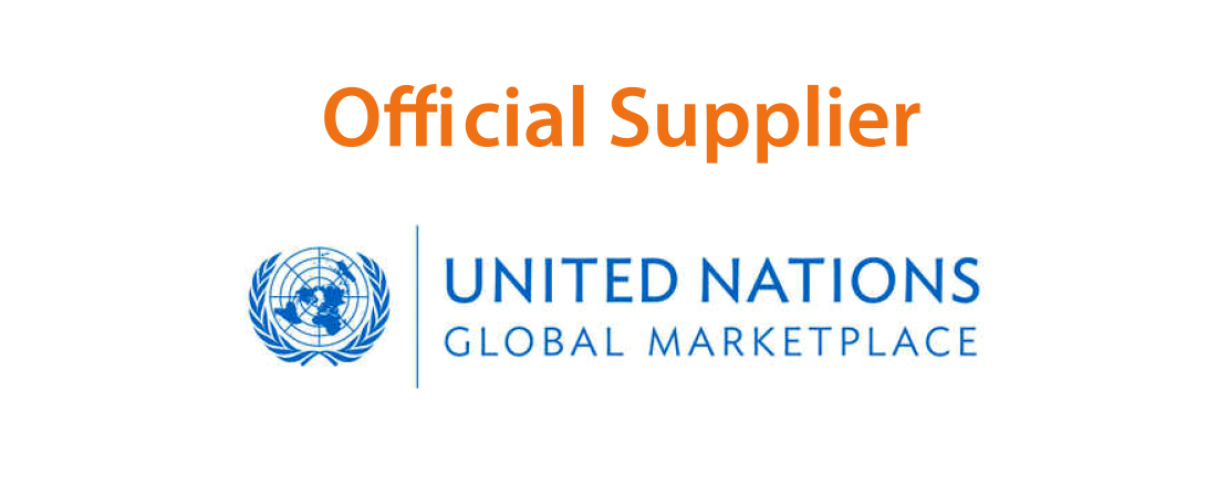 We are proud to be an official supplier / United Nations