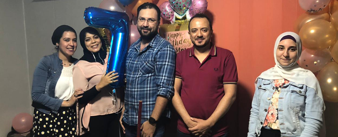 Celebrating The Founder's Birthday Among Other Family Members.