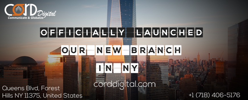 Officially Launched Our Branch in NY - USA