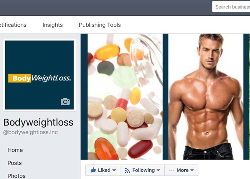 Body Weight Loss - Social Media Marketing