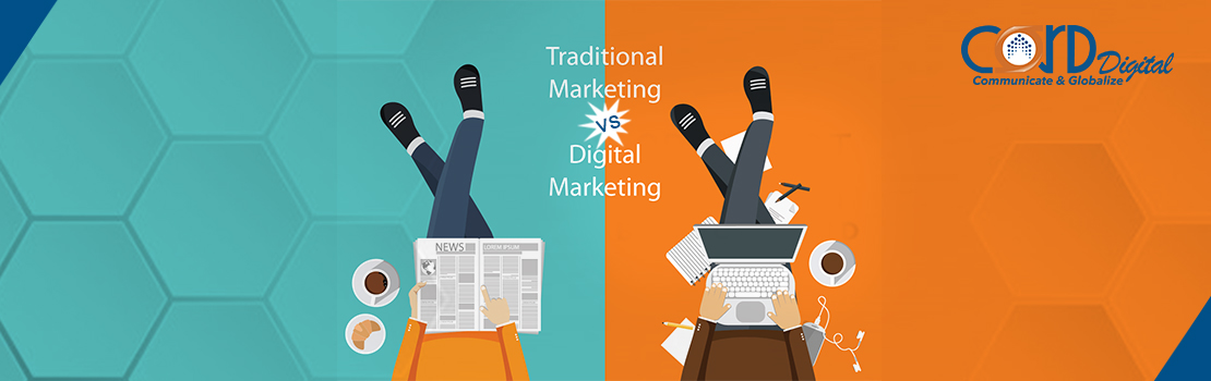 The difference between Traditional and Digital Marketing