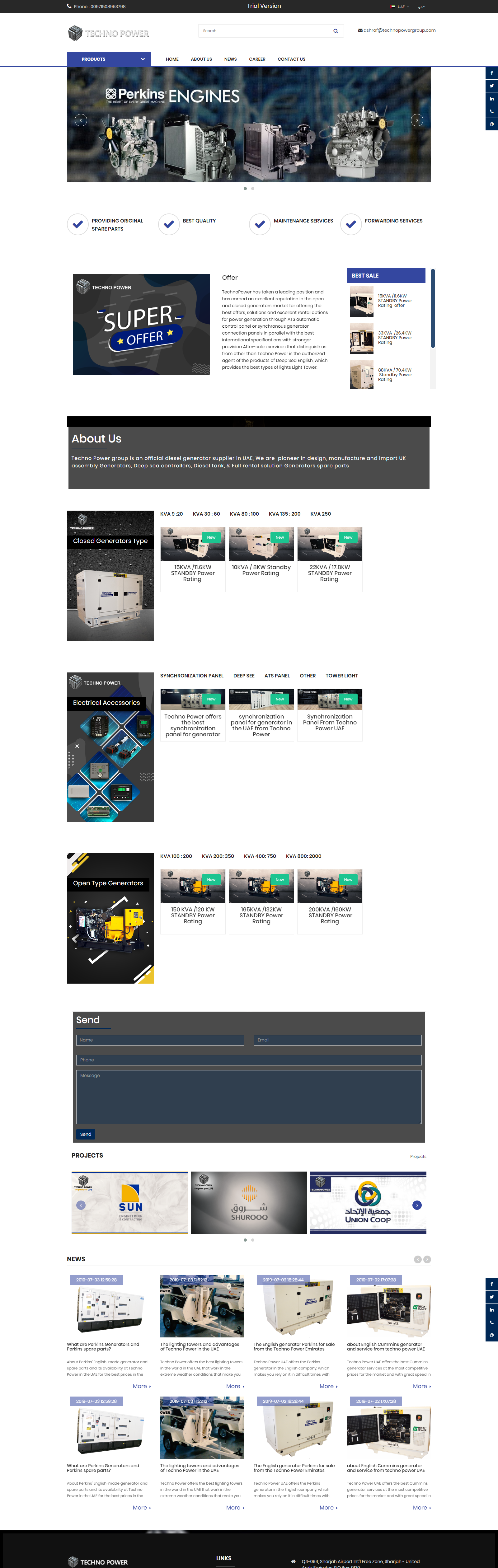 Techno Power Group- E-commerce Developing