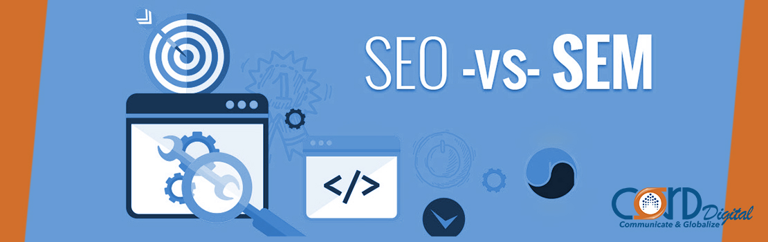 Compare between SEO and SEM