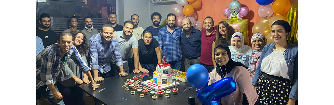 Celebrating The birthday of Ahmed Ragaie